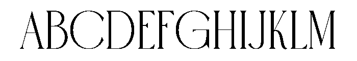 Gimone Font UPPERCASE