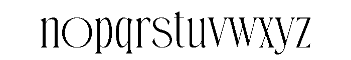 Gimone Font LOWERCASE