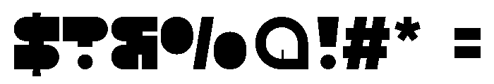 Gimro Regular Font OTHER CHARS