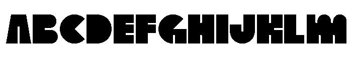 Gimro Regular Font UPPERCASE
