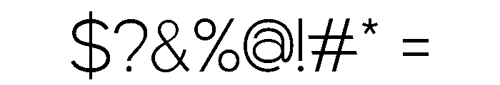 Ginerist Font OTHER CHARS