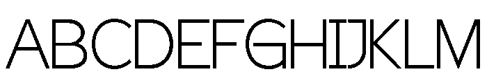Ginerist Font UPPERCASE