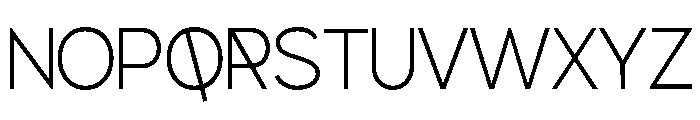 Ginerist Font UPPERCASE
