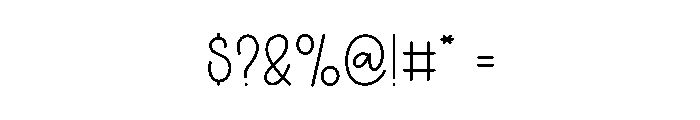 Ginger And Milk Font OTHER CHARS
