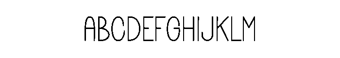 Ginger And Milk Font UPPERCASE