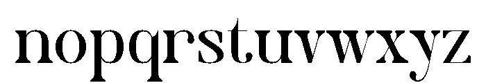 Ginger Brand Font LOWERCASE