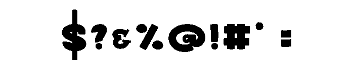Ginger Cookies Font OTHER CHARS