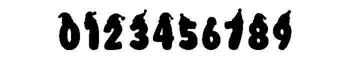Gingerbread Cookie Font OTHER CHARS