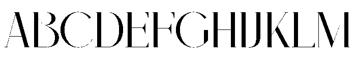 Gingga Font UPPERCASE