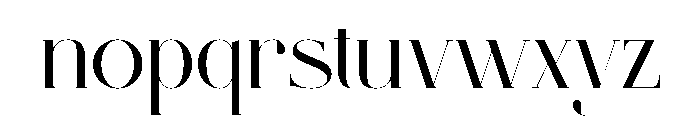 Gingga Font LOWERCASE