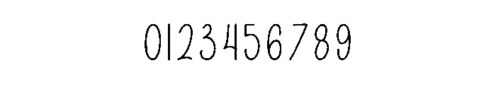 Gingger Bread Font OTHER CHARS