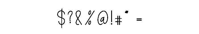 Gingger Bread Font OTHER CHARS