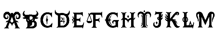 Gingham Regular Font UPPERCASE