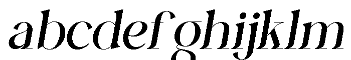 Ginka Voraxe Italic FONT