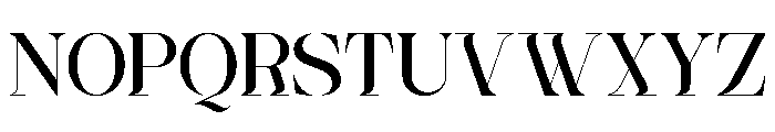 Ginka Voraxe Regular Font UPPERCASE