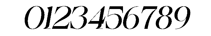 GinkaVoraxe-Italic Font OTHER CHARS