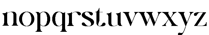 Ginker Glower Font LOWERCASE