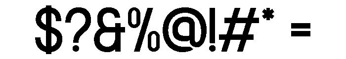Ginotask Regular Font OTHER CHARS
