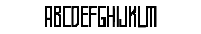 Gintra Font UPPERCASE