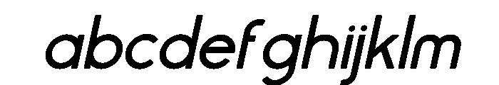 Ginzha Italic FONT