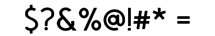 Ginzha Regular Font OTHER CHARS