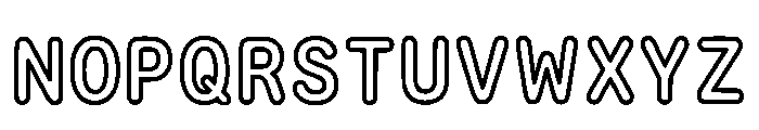 Gio Regular Font LOWERCASE
