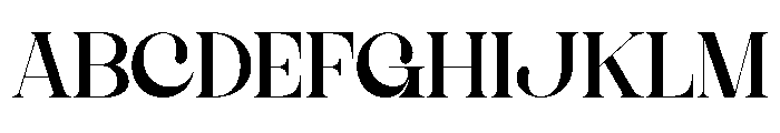 Gione SECARI Font UPPERCASE