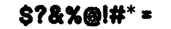 Gipple Regular Font OTHER CHARS