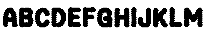 Gipple Regular Font UPPERCASE