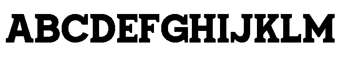 Giproda Black Font UPPERCASE