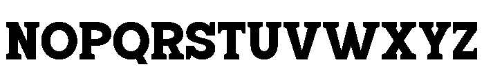 Giproda Black Font UPPERCASE