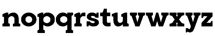 Giproda Black Font LOWERCASE