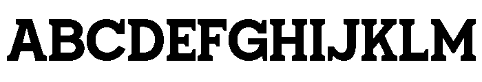 Giproda Extra Bold Font UPPERCASE
