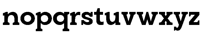 Giproda Extra Bold Font LOWERCASE
