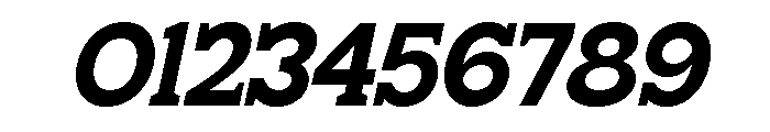 Giproda Italic Extra Bold Font OTHER CHARS