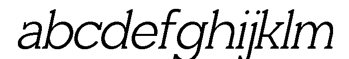 Giproda Italic Light FONT