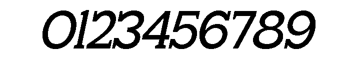 Giproda Italic Medium Font OTHER CHARS