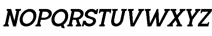 Giproda Italic Semi Bold Font UPPERCASE