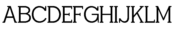 Giproda Light Font UPPERCASE