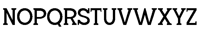 Giproda Medium Font UPPERCASE