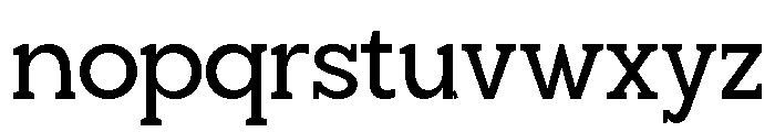 Giproda Medium Font LOWERCASE