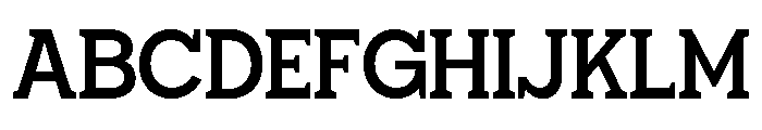 Giproda Semi Bold Font UPPERCASE