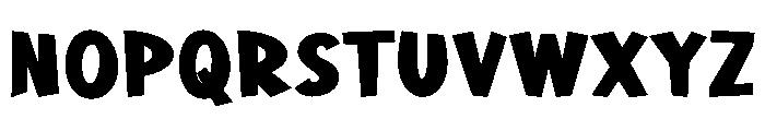 Giraffe Print Font LOWERCASE