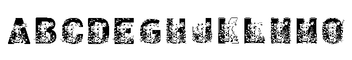 Giraffe Regular Font UPPERCASE
