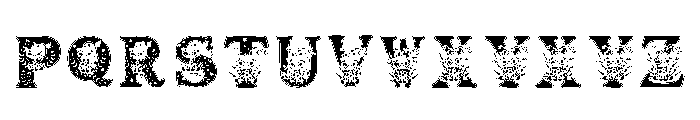 Giraffe Regular Font UPPERCASE