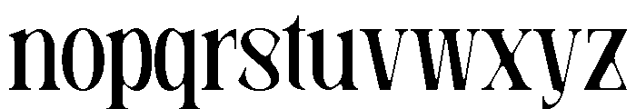 Girgan Regular Font LOWERCASE