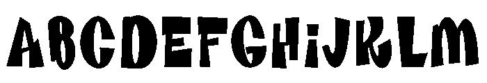 Girl pink Font UPPERCASE
