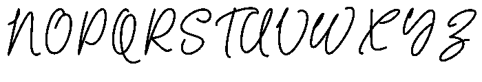 Girlbaby Font UPPERCASE