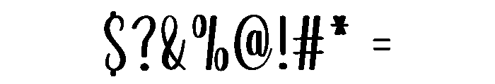 Girlchat Font OTHER CHARS