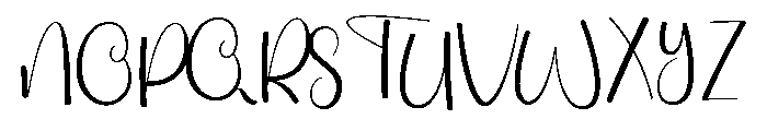 Girldate Cinematica Font UPPERCASE